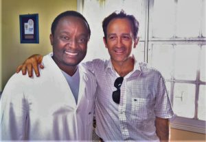 Dr. Rubio junto al Dr. Kitio
