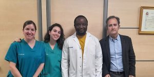 Despedida en la Clínica Dr. Rubio junto a las enfermeras Natalia Piñol y María Montón