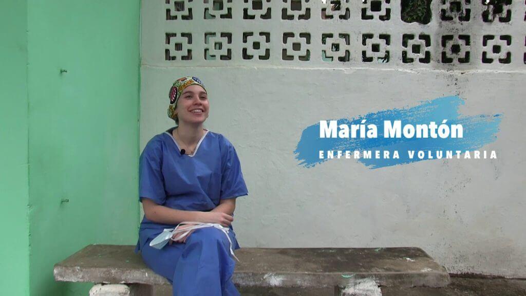Entrevista a María Montón en la Misión a Monrovia de marzo 2023
