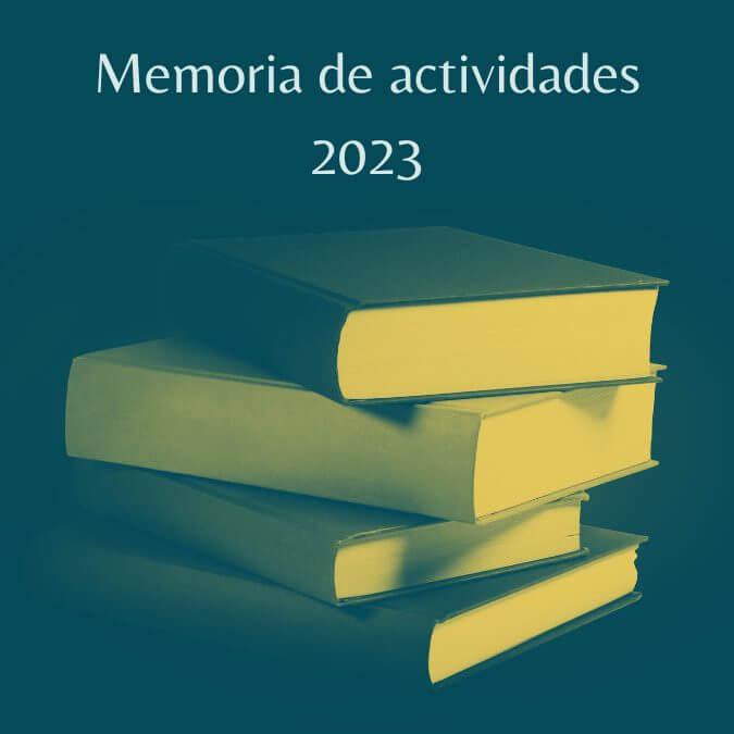 Memoria de actividades 2023