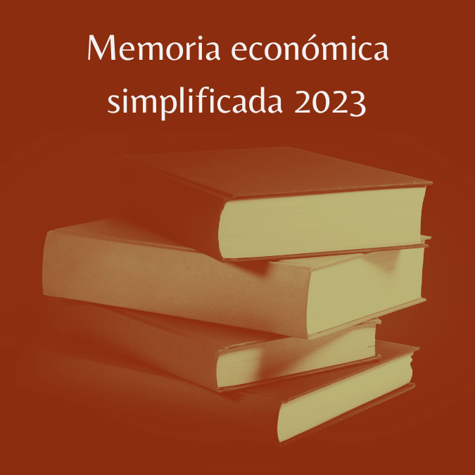 Memoria económica abreviada 2023