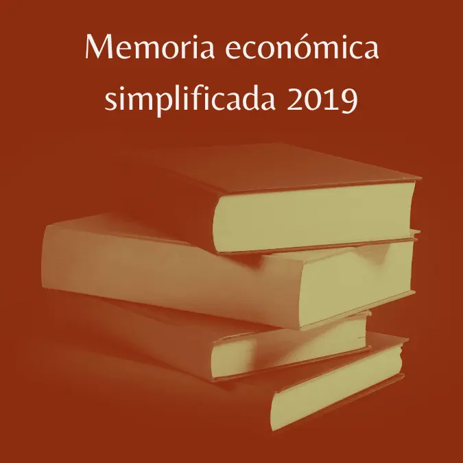 Memoria económica 2019