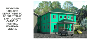 Boceto futuro servicio de urología en St. Joseph Catholic Hospital
