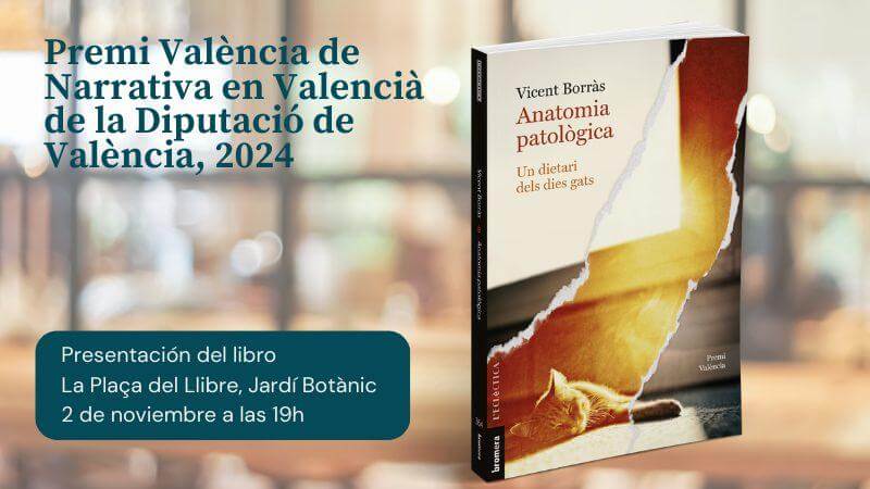 Anatomia Patològica, Premi Valencià de Narrativa en Valenciá 2024