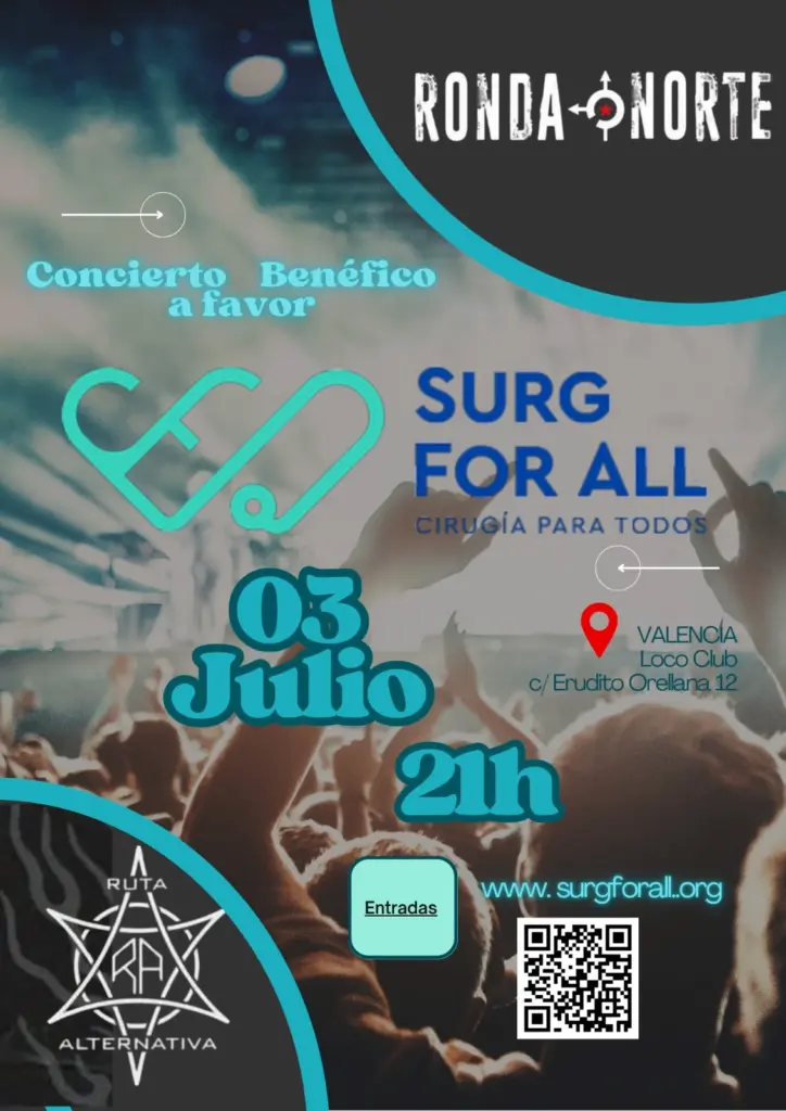 Concierto solidario Surg For All