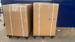 El set de laparoscopia embalado y retirado de la aduana en Doaula