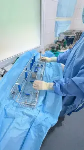 Operación con ureterorrenoscopio