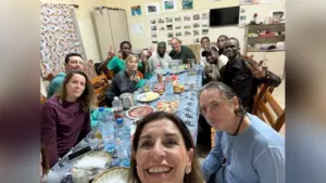 Cena en comunidad