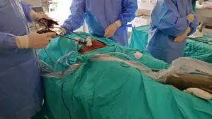 Intervención laparoscópica de pared abdominal