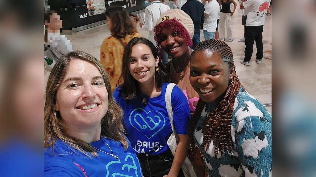 Llegada de Hilda y Verane desde Notre Dame de la Santé, septiembre 2025