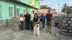 Equipo en las obras del servicio de urología. Noviembre 2025