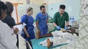 Revisión de pacientes en planta tras la cirugía