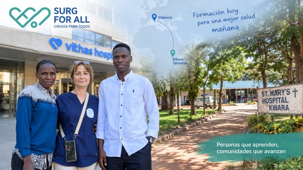 Formaci&oacute;n de Bakara James Samwel y Vicky Leonora Kangallah del St. Marys en Valencia